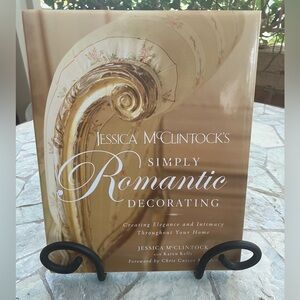 Jessica McClintock's Simply Romantic Decorating Hardcover Book